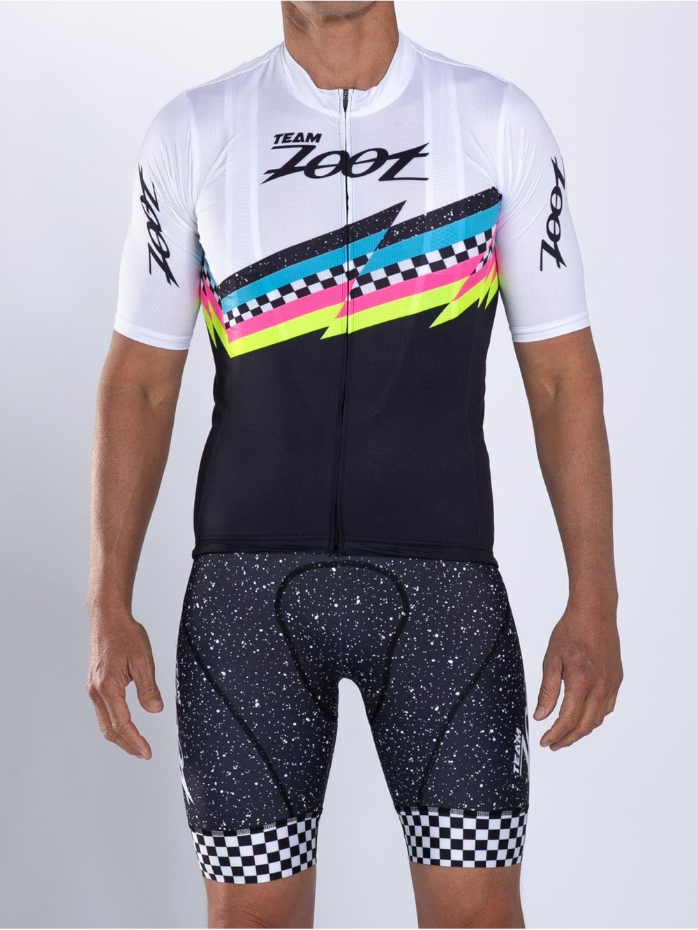 Zoot Men Limited Aero Race Cycling Kit Size M Jersey & Bib Shorts Team Zoot 2024